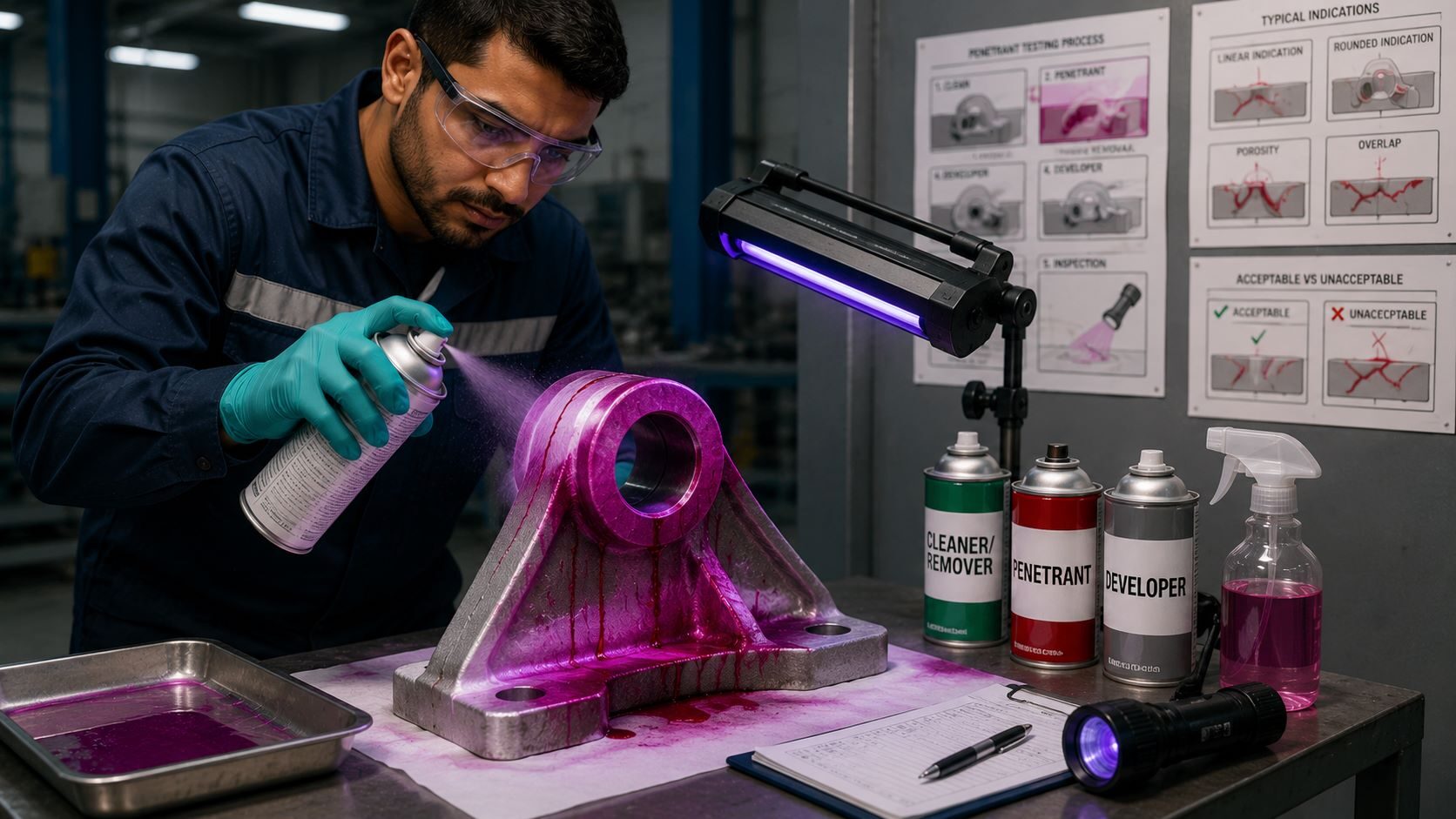 Penetrant Testing (PT) Level I & II