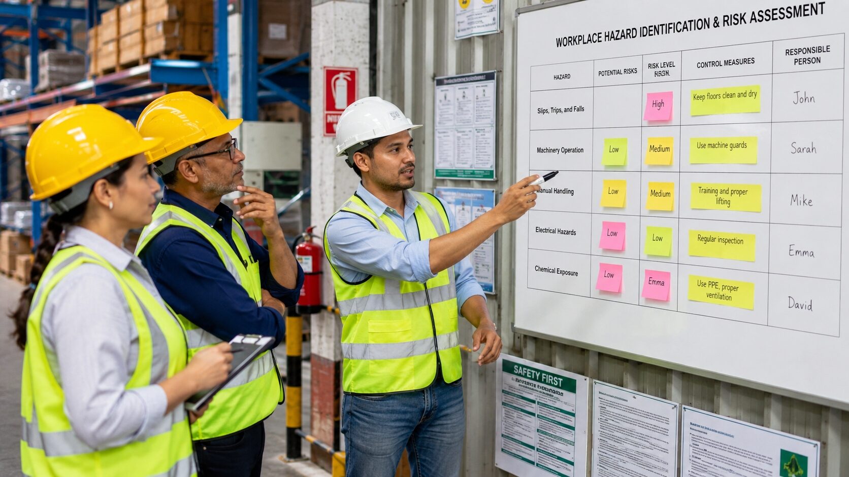 Workplace Hazard Identification & Risk Assessment