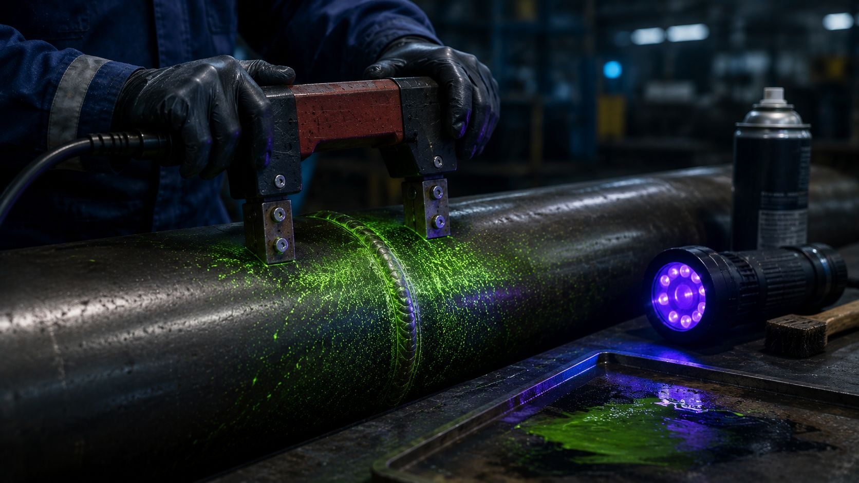 Magnetic Particle Testing (MT/MPI) Level I & II