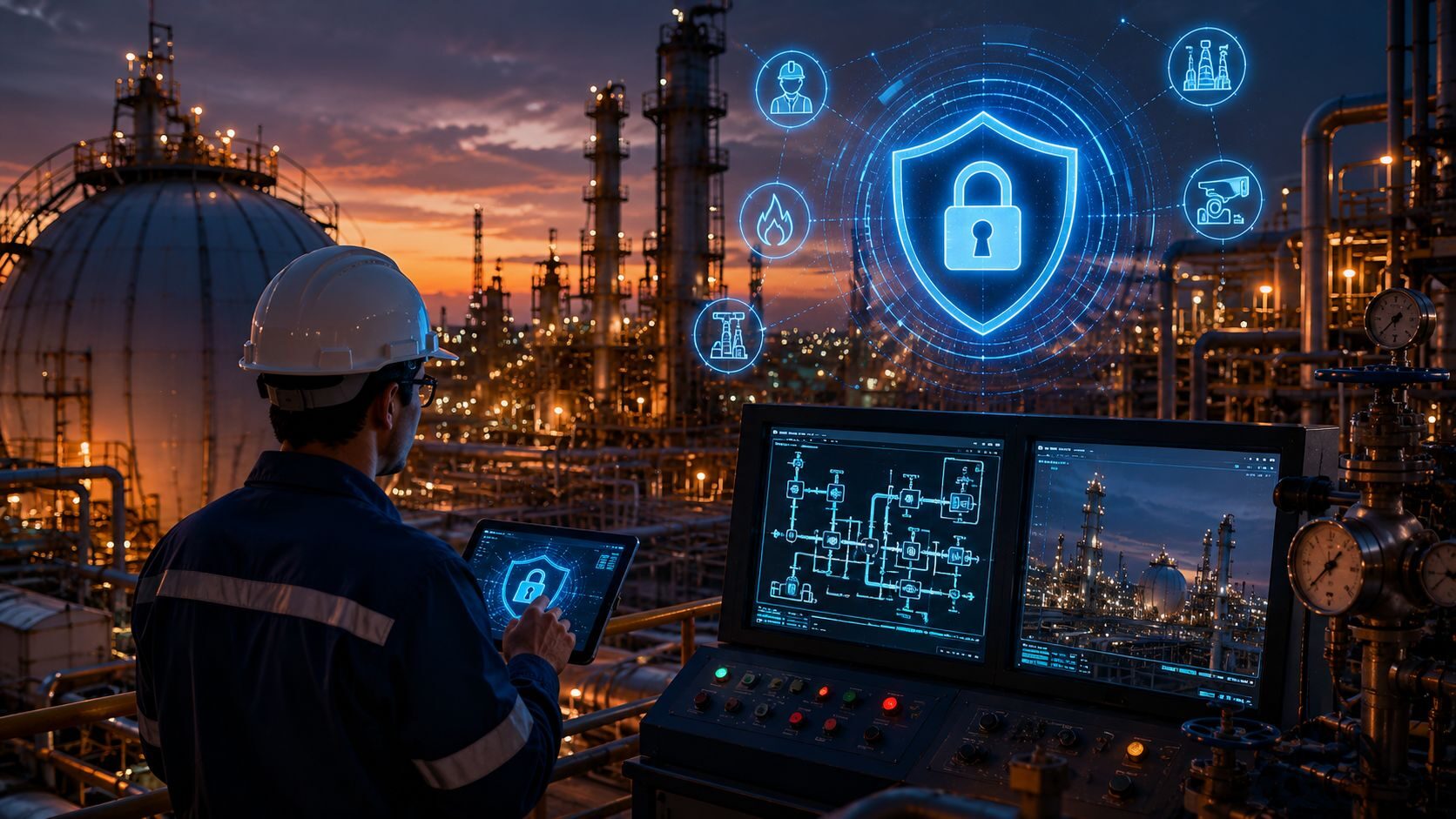 Process Control Cybersecurity – Securing Oil & Gas Assets