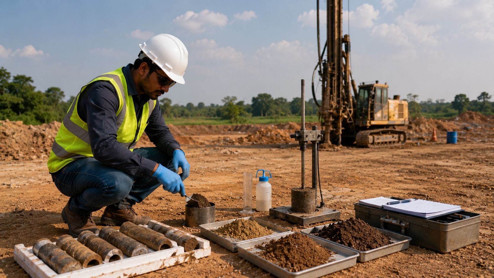 Soil Testing & Field Investigation